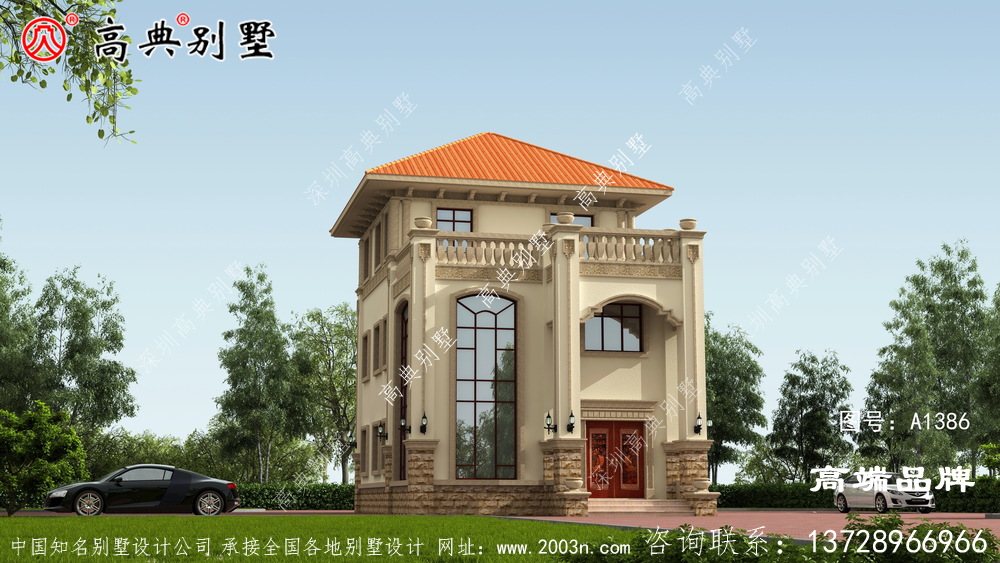农村一层自建房子设计图带露台增加空间的利用率