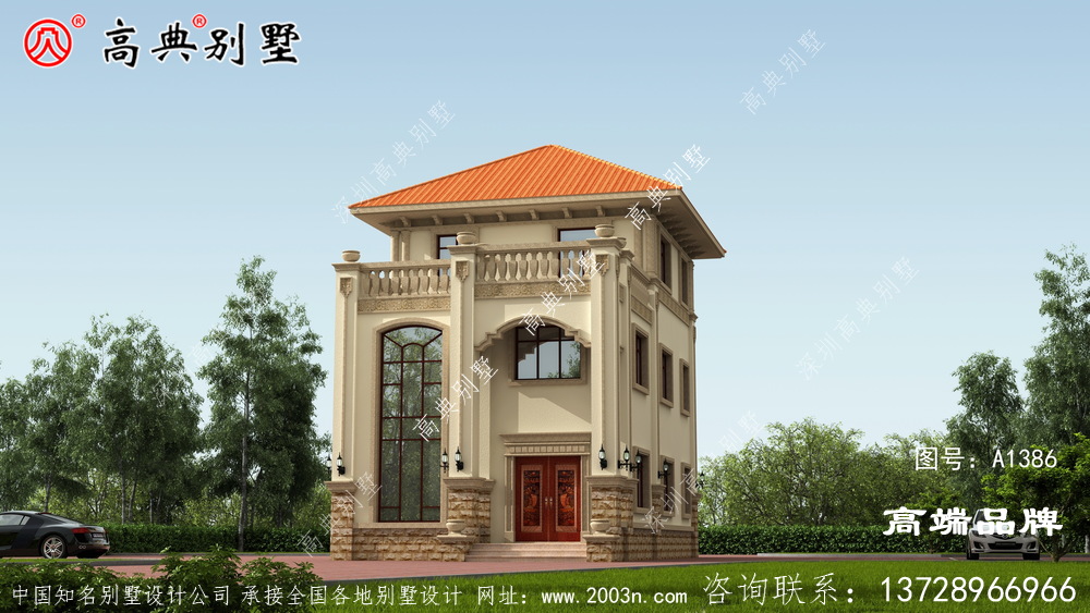 农村一层自建房子设计图带露台增加空间的利用率