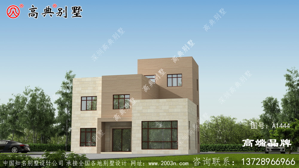 多居室和双露台 ，建于农村体面大气