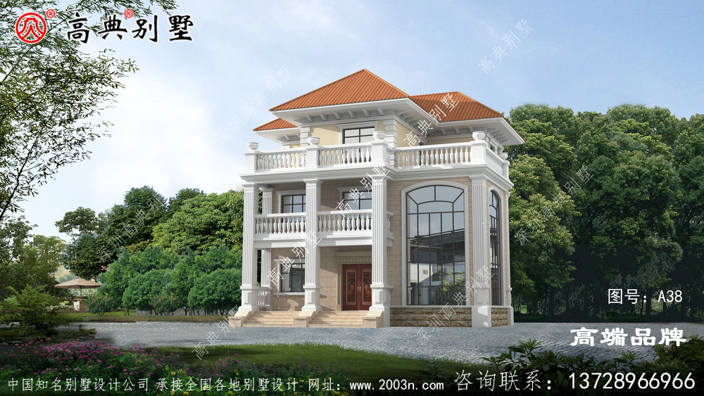 建栋别墅给父母和孩子带来温暖舒适的港湾